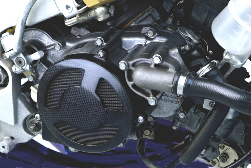 バイク エンジンカバー ホンダ NSR250R SE/SP カーボン 乾式クラッチカバー