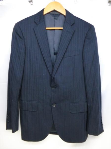 UNITED ARROWS ユナイテッドアローズ green label relaxing グリーンレーベルリラクシング ストライプスーツセットアップ ジャケット42 パンツ72 メンズ【中古】