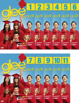 送料無料 【ご奉仕価格】glee グリー シーズン3(11枚セット)第1話～第22話 最終【全巻セット 洋画 中古 DVD】ケース無:: レンタル落ち