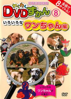 &nbsp;制作年、時間&nbsp;2012年&nbsp;20分&nbsp;製作国&nbsp;日本&nbsp;メーカー等&nbsp;ピーエスジー&nbsp;ジャンル&nbsp;趣味、実用／子供向け、教育／動物&nbsp;カテゴリー&nbsp;DVD&nbsp;入荷日&nbsp;【2026-05-14】【あらすじ】子供たちが大好きな乗り物や動物を収めた「わくわくDVDずかん」シリーズ第8弾の「いろいろなワンちゃん編」。小さいワンちゃんから大きいワンちゃんまで、可愛いワンちゃんが大集合。「ワンちゃんクイズ」も収録した、親子で一緒に楽しく学べるDVD。※ジャケット(紙)には、バーコード・管理用シール等が貼ってある場合があります。※DVDケース無しです。予めご了承ください。レンタル落ちの中古品ですディスクはクリーニングを行い出荷します