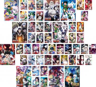 送料無料 HUNTER×HUNTER ハンター ハンター(51枚セット) TV版全49巻 劇場版 緋色の幻影 The LAST MISSION【全巻セット アニメ 中古 DVD】レンタル落ち