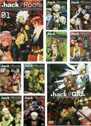 送料無料 【ご奉仕価格】.hack//Roots(10枚セット)TV版 全9巻 + G.U. TRILOGY【全巻セット アニメ 中古 DVD】ケース無:: レンタル落ち