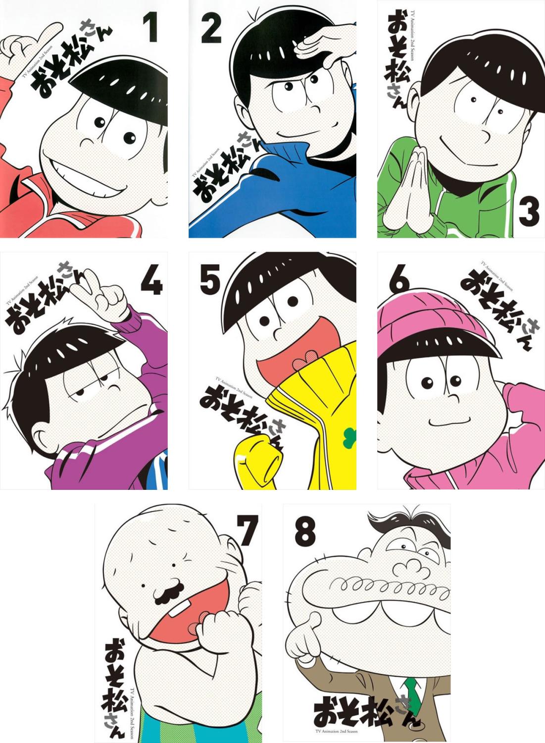 乐天商城 - おそ松さん 第2期(8枚セット)第1話〜第25話 最終【全巻セット アニメ 中古 DVD】レンタル落ち 送料無料