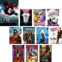 送料無料 DCエクステンデッド・ユニバース DCEU(11枚セット)マン・オブ・スティール、ジャスティスの誕生、スーサイド・スクワッド、ワンダーウーマン、ジャス...