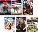 ジャッカス(6枚セット)ザ・ムービー 日本特別版、ザ・ムービー ナンバー2 限界越えノーカット版、2.5 封・印・解・禁、ジャッカス3、ジャッカス3.5、クソジ...