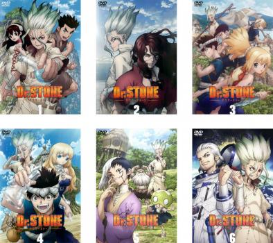 Dr.STONEドクターストーン(6枚セット)第1話〜第24話最終 全巻セットアニメ中古DVD レンタル落ち