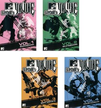 YAVIBE(4枚セット)スノーボード編、スケートボート編、モトクロス&BMX編、サーフィン&ウェイクボード編【全巻 その他、ドキュメンタリー 中古 DVD】ケース無:: レンタル落ち 送料無料