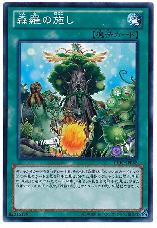 遊戯王OCG デュエルモンスターズ 森羅の施し PRIO PRIO-JP062 【中古】