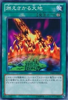 遊戯王OCG デュエルモンスターズ 燃えさかる大地 15AY 15AY-JPA31 【中古】