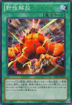 遊戯王OCG デュエルモンスターズ 野性解放 SD24 SD24-JP026 【中古】