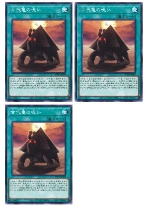 遊戯王OCG デュエルモンスターズ 古代亀の呪い WPP6 WPP6-JP069 3枚セット 【中古】