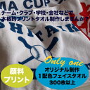 《一色使い》《一枚価格》特注オリジナル顔料プリントフェイスタオル300枚から 特注タオル タオル制作 タオル作成 アニバーサリー 卒業祝い 名前入れ 記念品 チ...