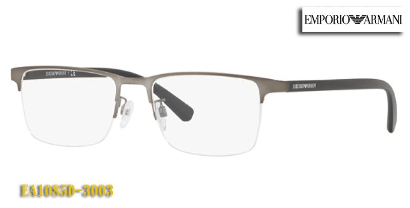 エンポリオ アルマーニ 眼鏡 メガネ フレーム EA1085D-3003-54サイズ （度入り対応/フィット調整対応/送料無料