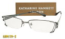 【KATHARINE HAMNETT】 キャサリン ハムネット 眼鏡メガネ フレーム KH9179-2 日本製 チタン（度入り対応/フィット調整対応/送料無料！【smtb-KD】