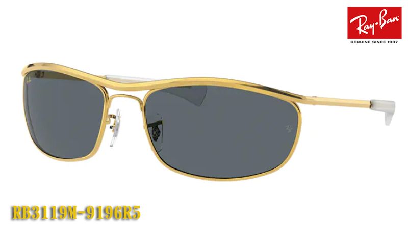 【Ray-Ban】レイバン サングラス RB3119M-9196R5 正規品 8カーブレンズ 旧車に合う CB750 Z2 マッハ 直テンプル オリンピアン・デラックス RB3119M 9196R5(フィット調整対応 送料無料!