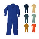 SHINMEN11613 シンメン 綿円管服 M〜5L つなぎ服 ツナギ