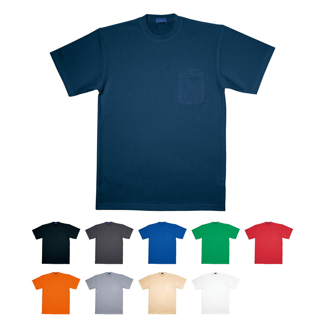 SHINMEN218 シンメン 吸汗速乾半袖Tシャツ S～5L