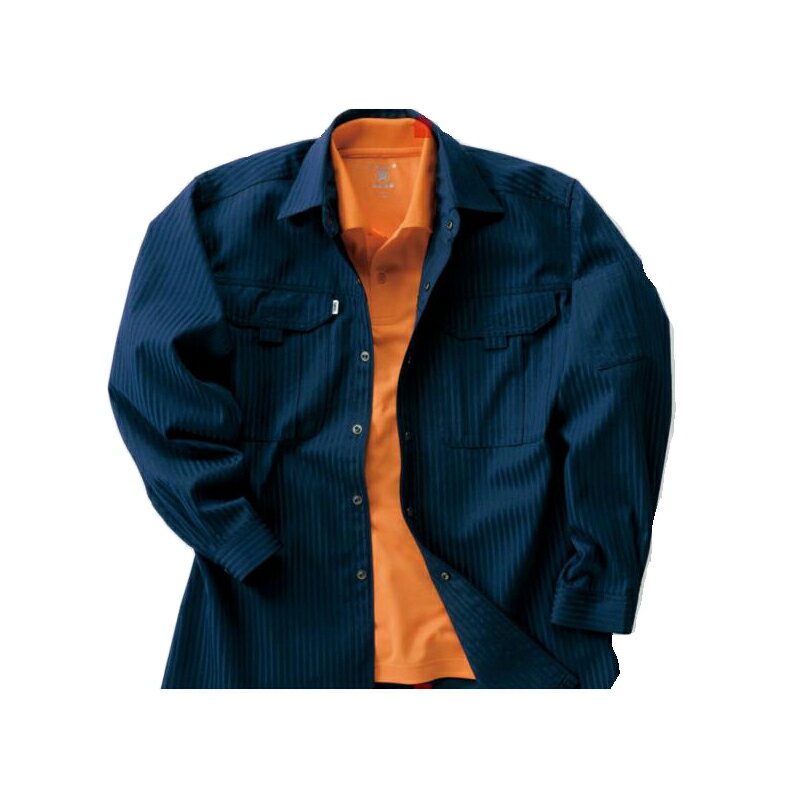 長袖シャツ　7160　125　M～5L　寅壱　新商品　7160-125