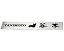 ポスト投函限定 代引不可 ステンレス表札210×40mm stt21040 犬(スカイ・テリア)デザイン 送料込 イメージ送信無 個人名苗字・一世帯限定 入金確認後8営業日前後出荷 4,380円