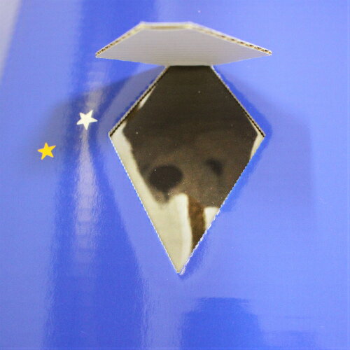 【ペット仏具】【ペット葬儀】ペット棺星スター(大)セットブルー【小型犬中型犬向き】【仏具仏壇】【お悔やみお見送り】【棺】【犬猫ペット供養】