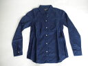新品 ♪★ エディーバウアー Eddie Bauer ブラウス 長袖シャツ 紺色 ネイビーブルー レディース 薄手 春物 秋物 サイズS ★ 22409