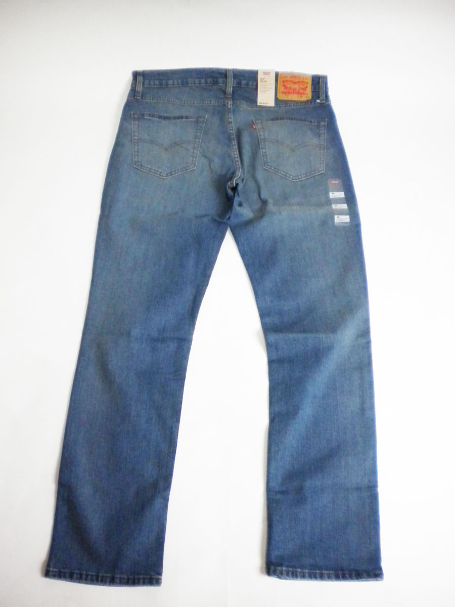 新品 ♪★ リーバイス Levis 511 スリム ストレッチ SLIM 045111025 パンツ メンズ ユーズド加工 表記サイズ 34 ★ 24601