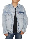 新品 ♪ ★ リーバイス Levis デニムジャケット エンジニアド 677780000 ストレッチ オーバーサイズ ユーズド加工 表記サイズM ★ 22907