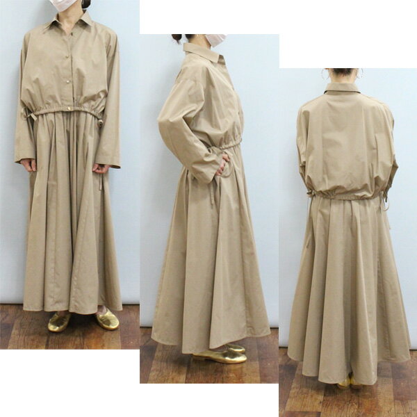 FOR FORMO フォルフォルモ 725109 ロング シャツ ドレス