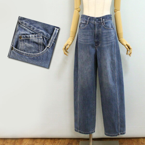 FORMO フォルモ 日本製 Wrap Stretch Pants ラップストレッチパンツ 2 オレンジ 1タック テーパード ボトムス【中古】【FORMO】 FORMO フォルモ 日本製 Wrap Stretch Pants ラップストレッチパンツ 2
