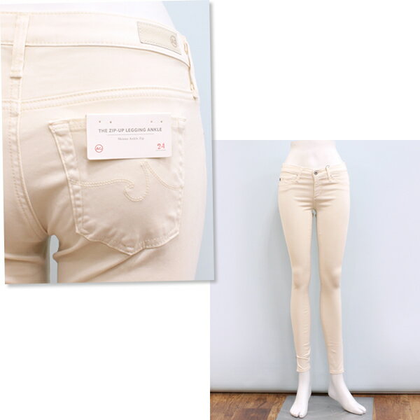 50％OFF/AG（エージー）AGLSN1527PMW 細身スーパースキニーのアンクル丈THE ZIP-UP LEGGING ANKLE《セール品につき返品不可》