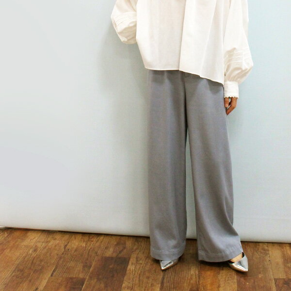 乐天商城 - ASHY ROVE アッシュローブ 19-2529 テンセル デニム ワイド パンツ