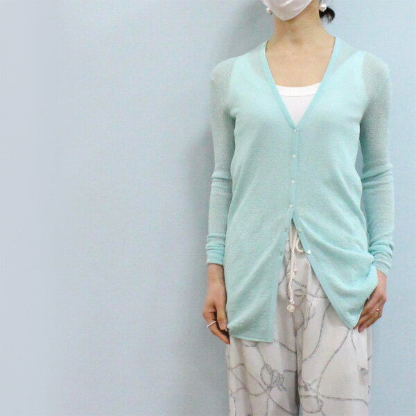 乐天商城 - 30%OFF/Ballsey ボールジー TOMORROWLAND トゥモローランド 11-02-42-02105 ライト フリーゼ Vネック カーディガン《セール品につき返品不可》