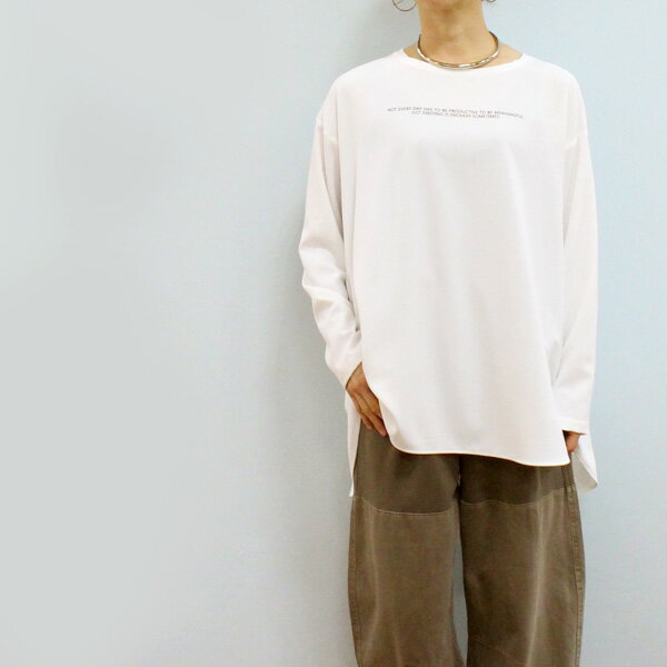 30%OFF/Dignite collier ディニテ コリエ 80256306 ロゴ T ブラウス《セール品につき返品不可》