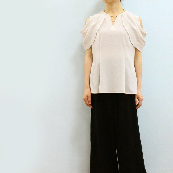 30%OFF/Dignite collier ディニテ コリエ 80268203 ショルダー ドレープ ノルディス ブラウス《セール品につき返品不可》