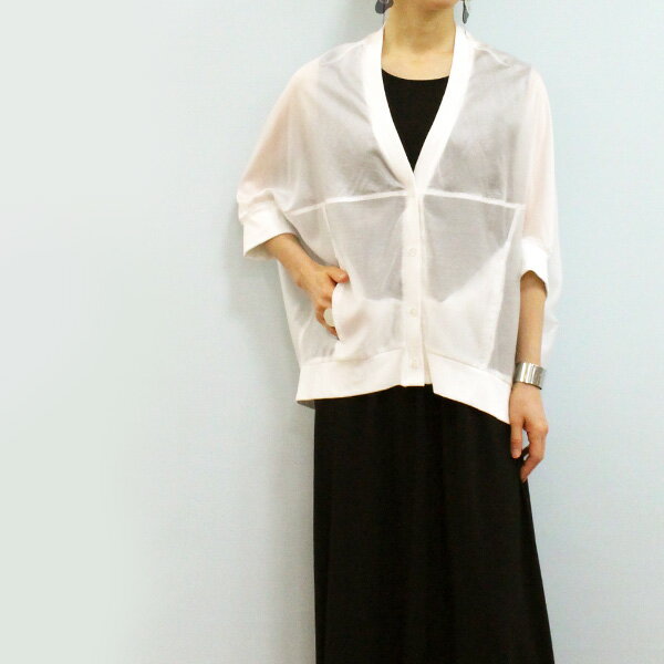 30%OFF/Dignite collier ディニテ コリエ 80268731 シアー タック ワイド カーディガン《セール品につき返品不可》