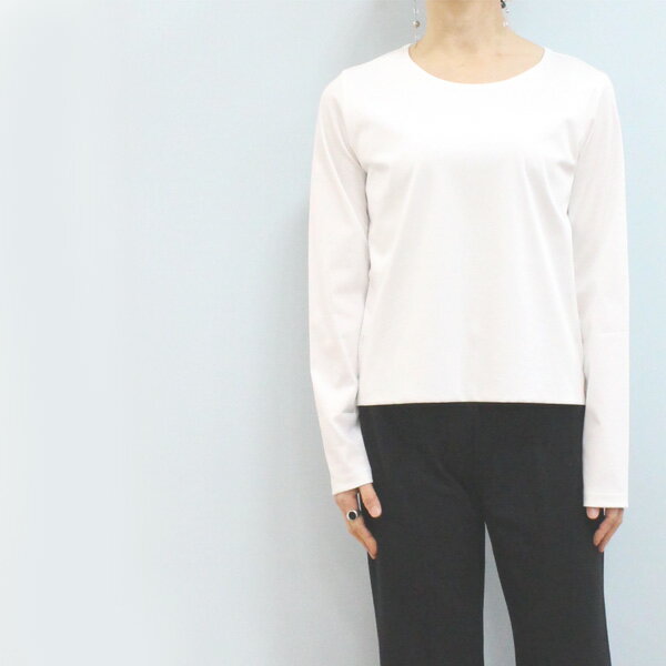 乐天商城 - marie d'or マリードール 5017 クルーネック 長袖 カットソー