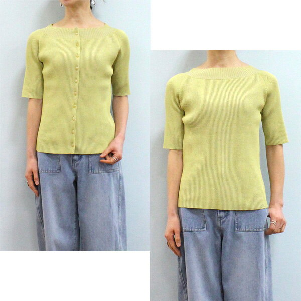 マドーレ  カーディガン 麻調ポリエステルカーディガン 6706001 | green nout (Women