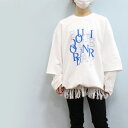 30%OFF/Boutique Ordinary ブティックオーディナリー BO25-922T ランダム タイポ ポンチ スウェット シャツ《セール品につき返品...
