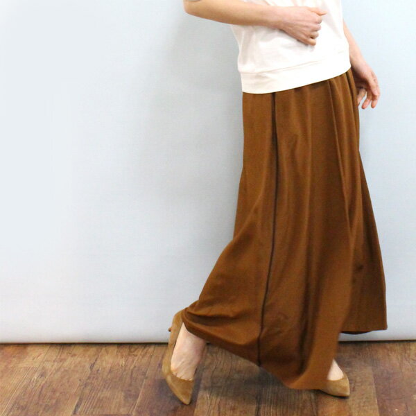 50%OFF/PASSIONE パシオーネ 526624 サイドライン セミフレア スカート《セール品につき返品不可》