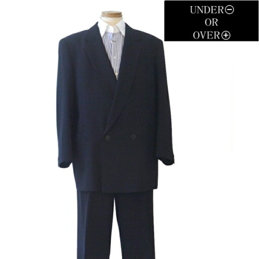 【秋冬SALE】アンダー オア オーバー/UNDER OR OVER Wスーツ 319-ネイビー系【BLL-105cm】 【秋冬SALE】アンダー オア オーバー/UNDER OR OVER Wスーツ 319-ネイビー系【BLL-105cm】
