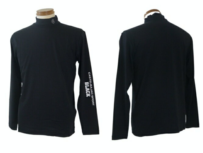 カステルバジャック スポーツ/CASTELBAJAC プリントインナーTシャツ 46/M・48/L・50/2Lサイズ 154-黒系