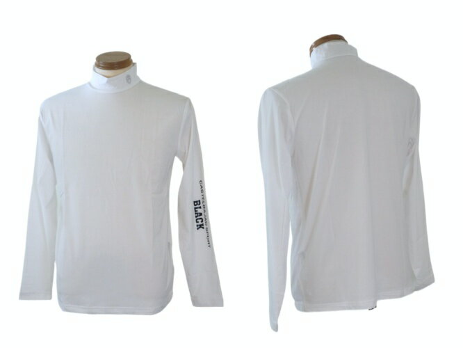 カステルバジャック スポーツ/CASTELBAJAC プリントインナーTシャツ 50/2Lサイズ 154-白系