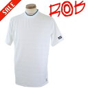 BOB sports/ボブ 春夏物 モックネック半袖Tシャツ L・XLサイズ 005-白系