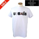 ウザリス/USUALIS 夏物 半袖Tシャツ XXXL/4Lサイズ 511-白系