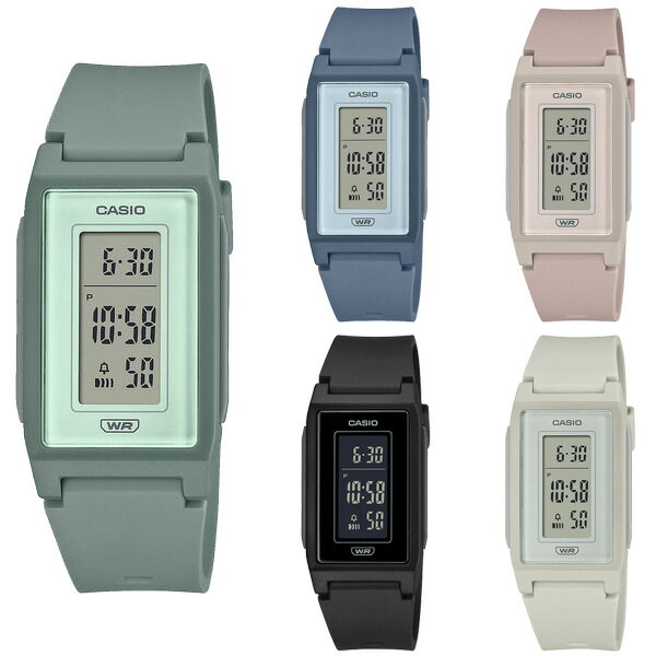 【女性用】 CASIO LF-10WH Series カシオ スタンダード デジタル レディース 女の子 かわいい おしゃれ 腕時計 黒 ア…