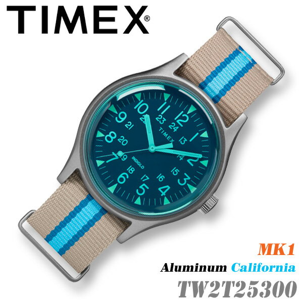 TIMEX TW2T25300 MK1 Aluminum California a ^CbNX MK1 A~jE JtHjA Cgu[~O[ Y fB[X jZbNX QUARTZ NH[crv iCxg sA Vi   ͈ꕔS 