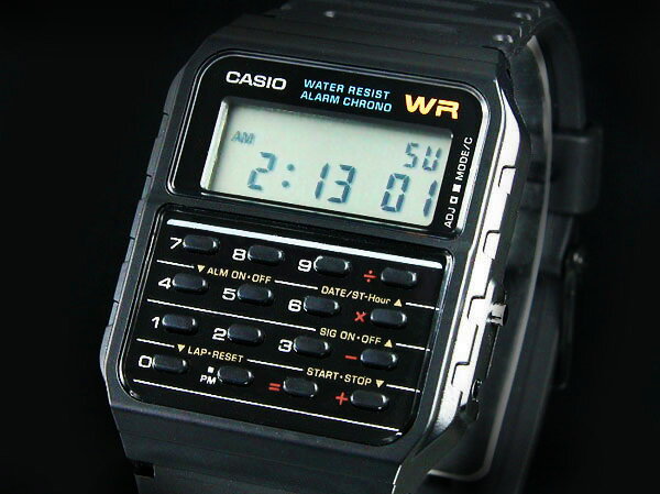 CASIO CA-53W-1 カシオ CALCULATOR カリキュレーター 電卓付 腕時計 海外モデル【新品】チプカシ ＊送料無料＊