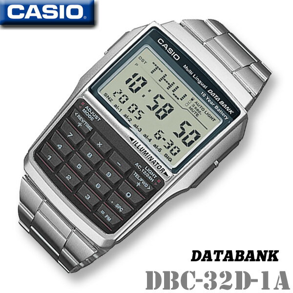 ѡCASIO DATABANK DBC-32D-1A  ǡХ  ȥ ӻ  SS֥쥹 ƥ25...