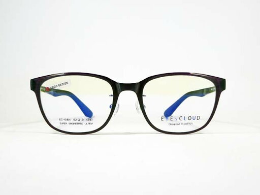 EYEsCLOUD アイクラウドEC-1084 C-6特殊プラスチックフレーム EYEsCLOUD アイクラウドEC-1084 C-6特殊プラスチックフレーム