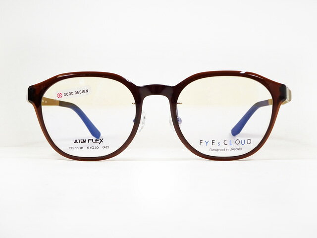 Rakuten - EYEsCLOUD アイクラウドEC-1118 C-3特殊プラスチックフレーム
